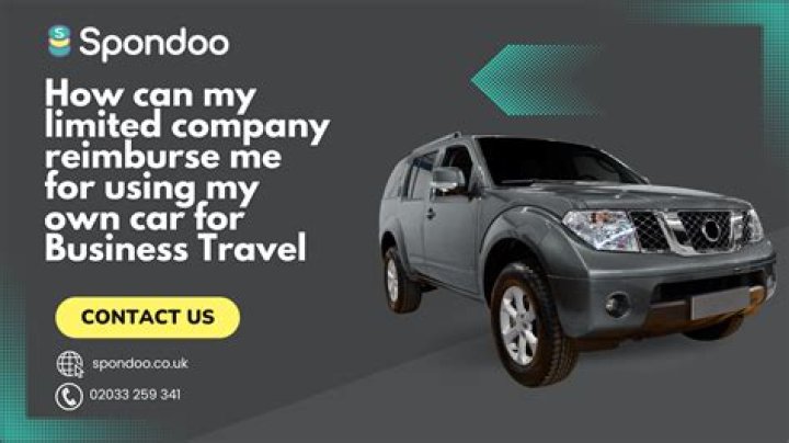 Can you use your own car for business?