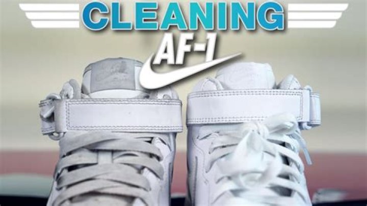 Can you wash Nike Air Force 1?