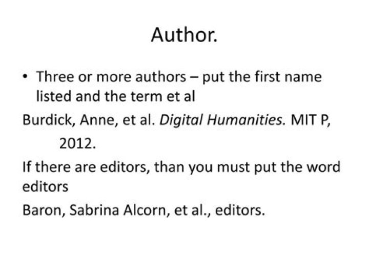 Do authors edit their own work?