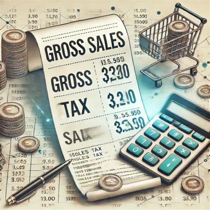 Do gross sales include taxes?