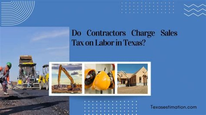 Do moving companies charge sales tax in Texas?