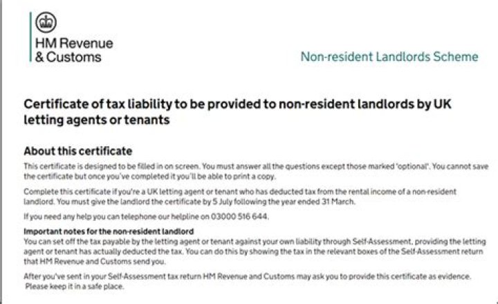 Do non-resident landlords pay VAT?