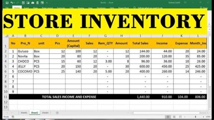 Do online stores have inventory?