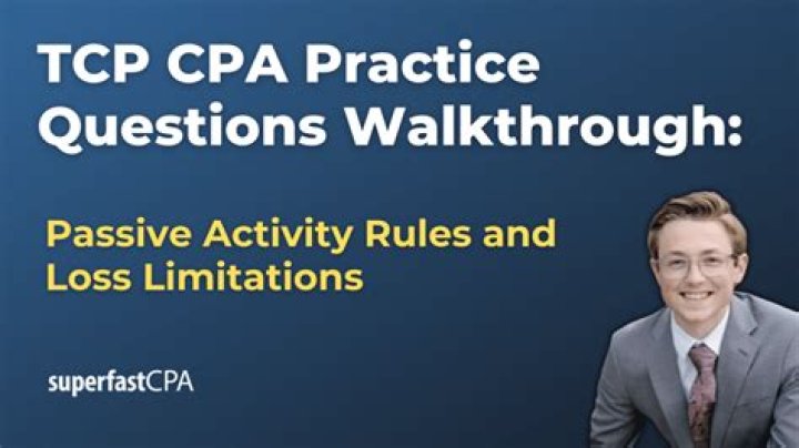 Do passive activity rules apply to trusts?