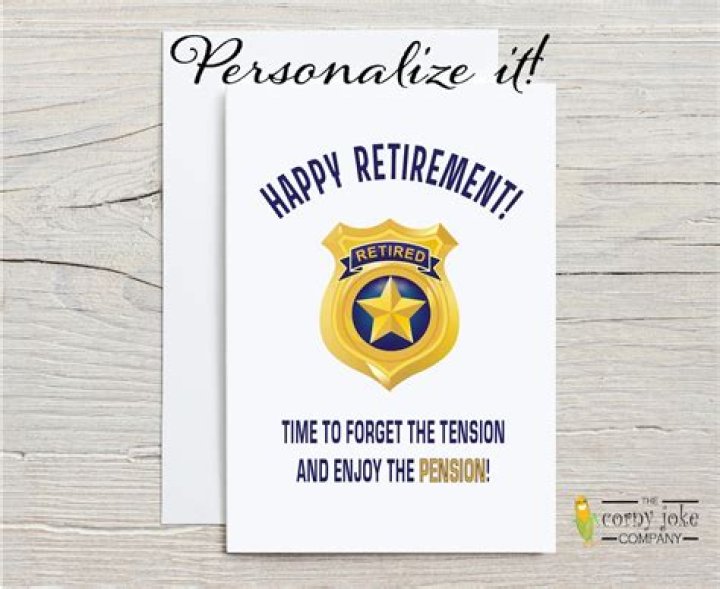 Do retired cops get paid?