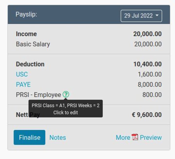 Do retired teachers pay PRSI?