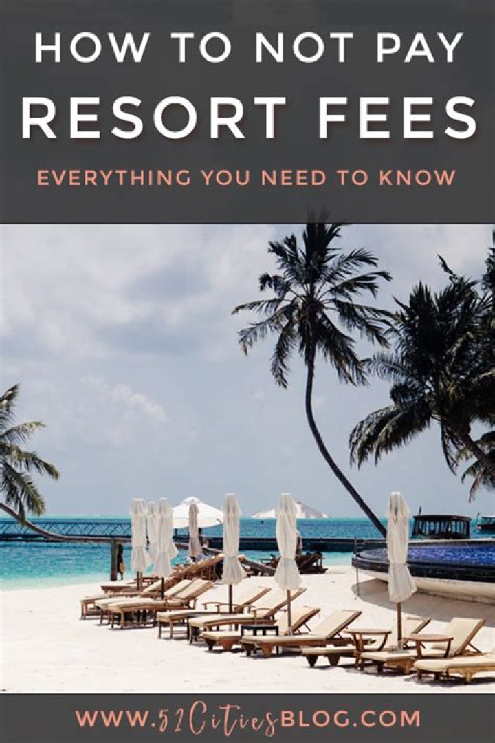 Do Westgate owners pay resort fees?