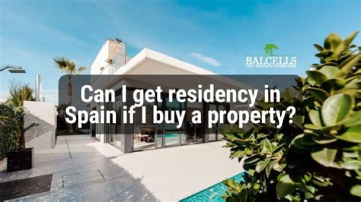 Do you get residency if you buy property in UK?