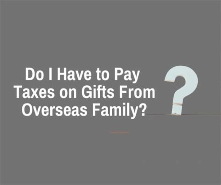 Do you have to pay taxes on cash gifts from family?