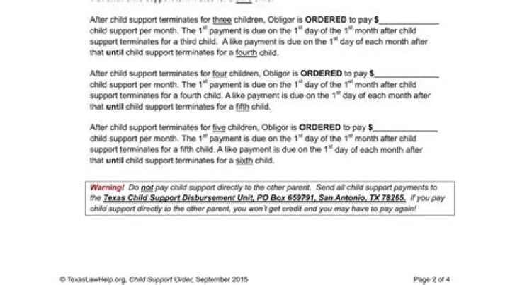 Do you have to pay taxes on child support in Michigan?