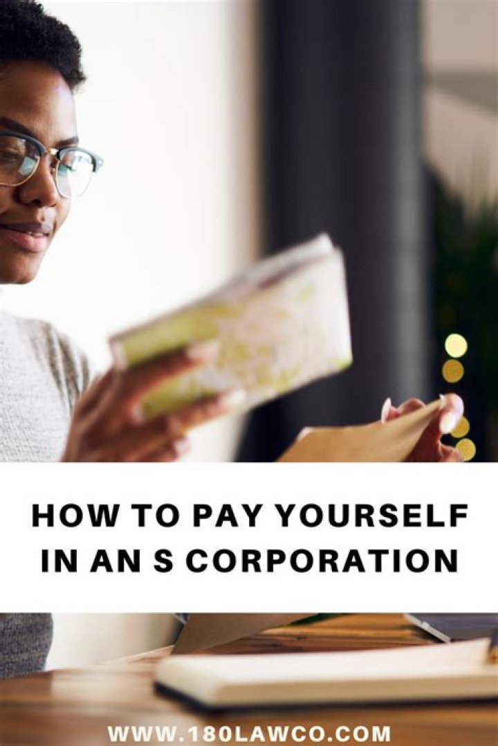 Do you have to pay yourself in as corp?