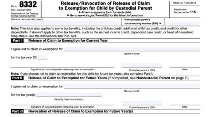 Do you have to sign Form 8332 every year?