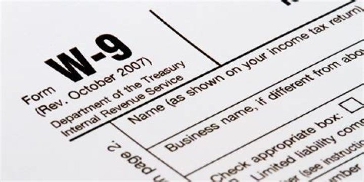 Do you need W9 for reimbursement?