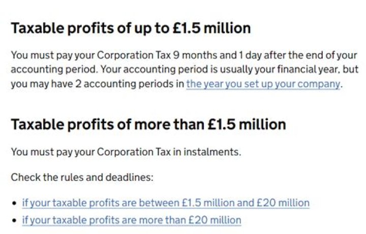 Do you pay Corporation Tax on first year of business?