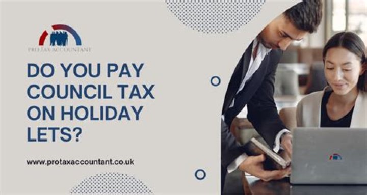 Do you pay council tax on furnished holiday lets?
