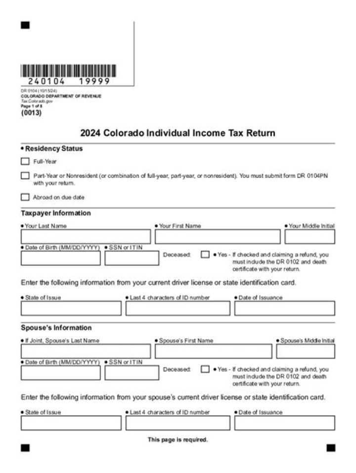 Does Colorado have an individual income tax?