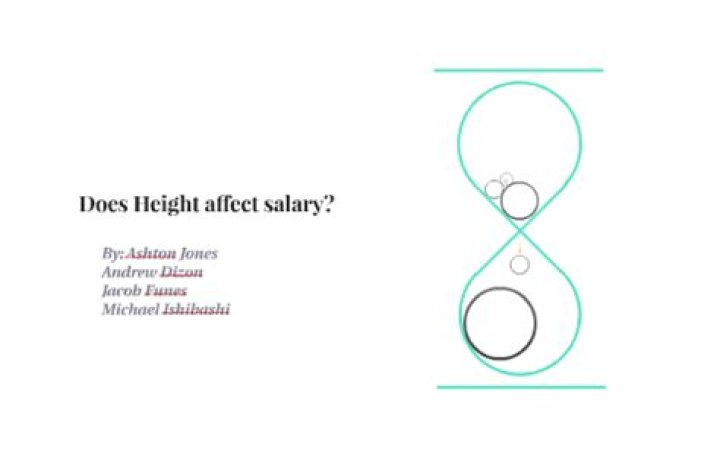 Does height affect salary?