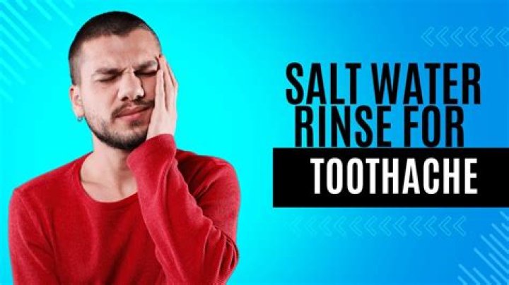 Does salt water clean teeth?
