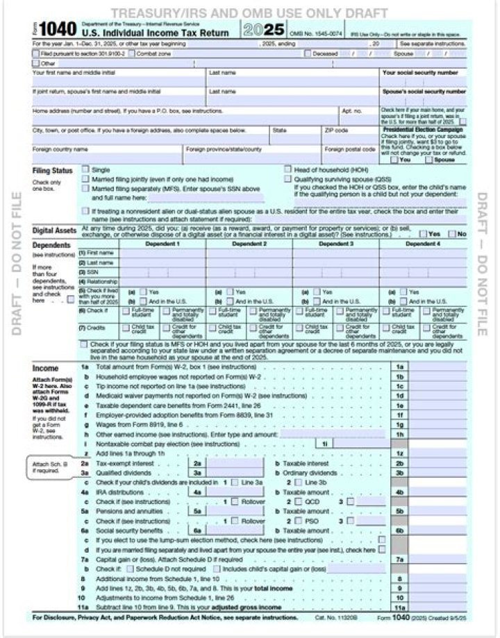 Does the IRS still use form 1040A?