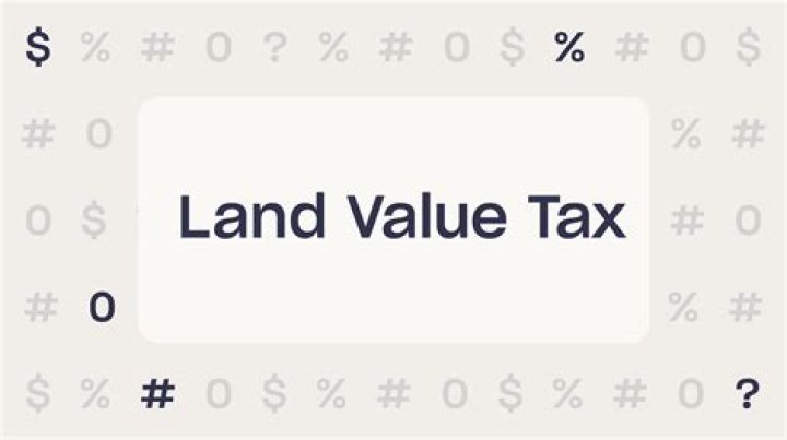 Does the US have a land value tax?