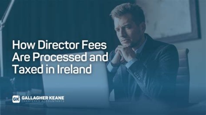 How are director fees taxed?