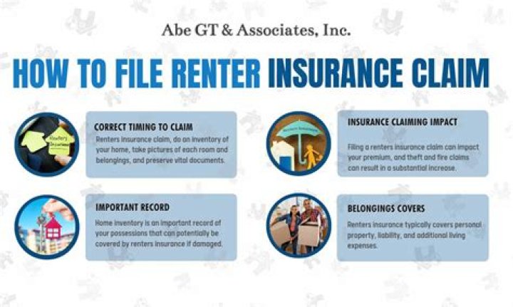 How are renters insurance claims paid out?