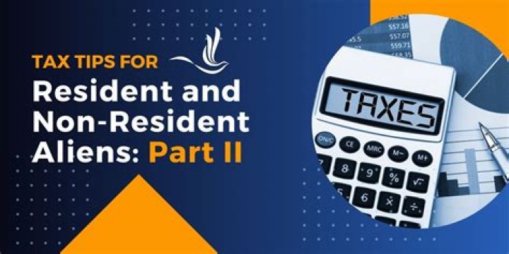 How are resident aliens taxed?