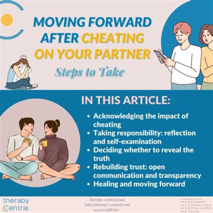 How can I be happy after being cheated on?