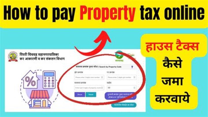 How can I check my property tax online PUNE?