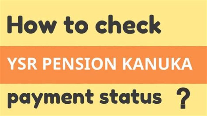 How can I check my YSR pension status?