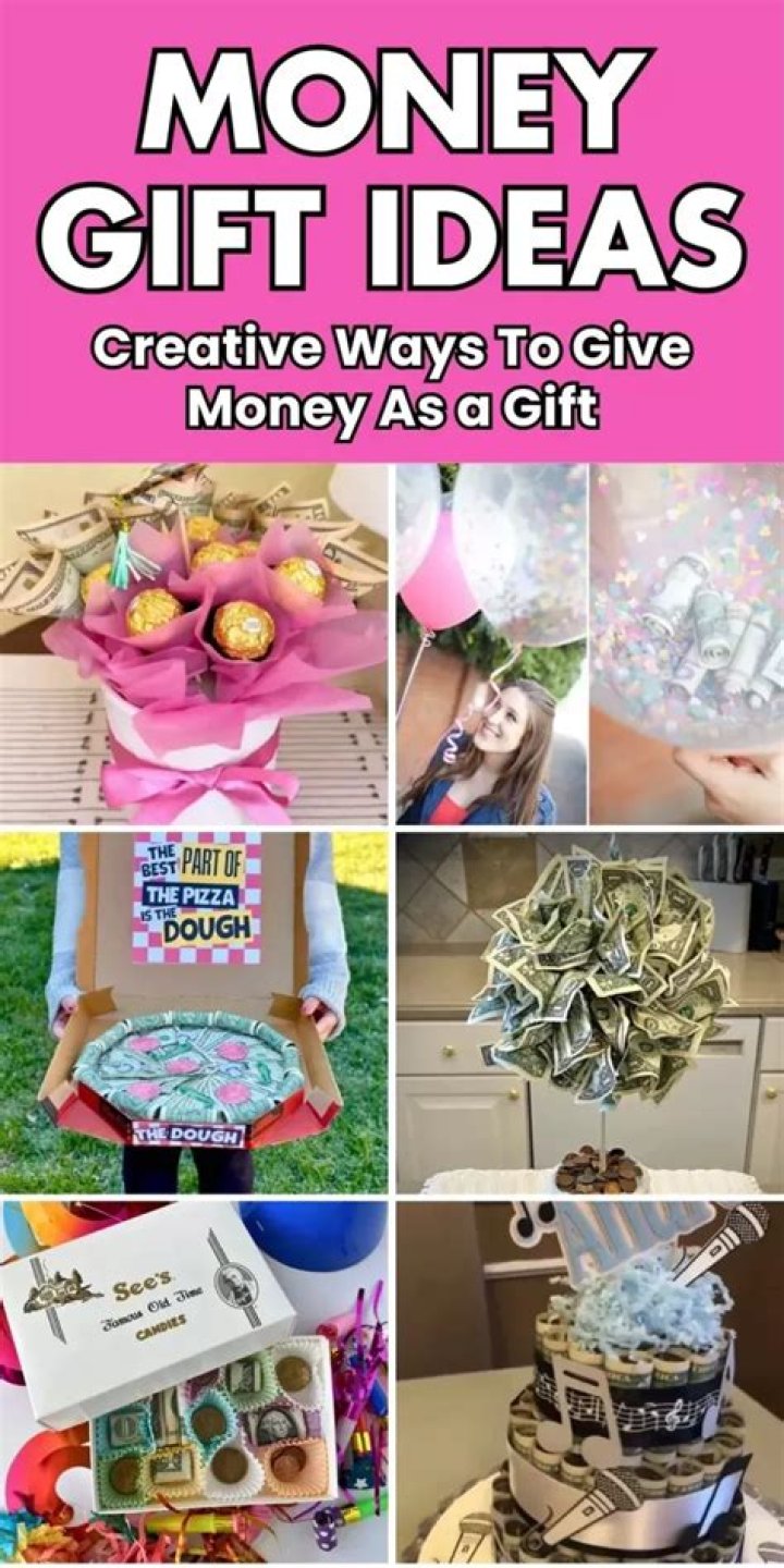How can I give money as a gift?