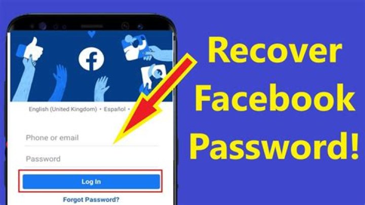 How can I recover my Facebook password without old password?