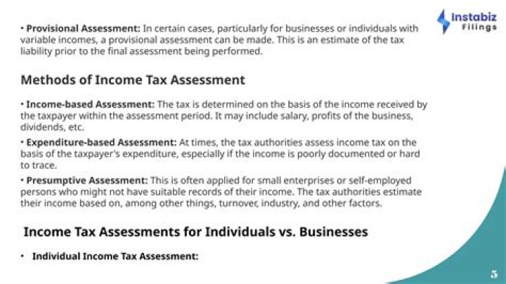 How can I self assess income tax?