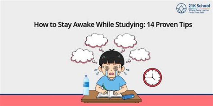 How can I stay awake while reading?