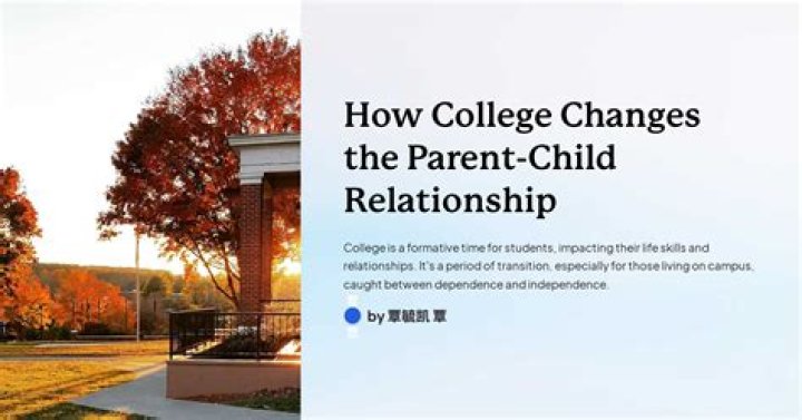 How College changes the parent/child relationship?