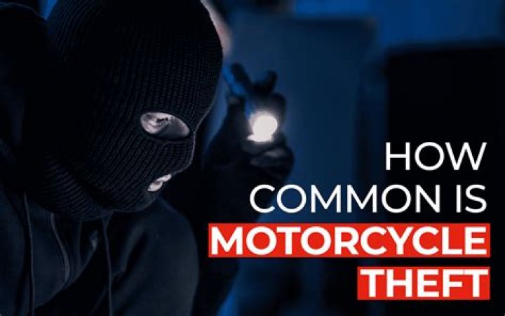 How common is motorcycle theft?