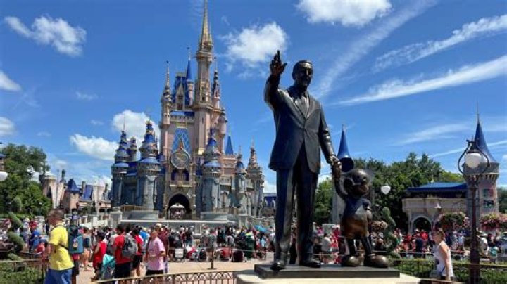 How did Walt Disney buy land in Florida?
