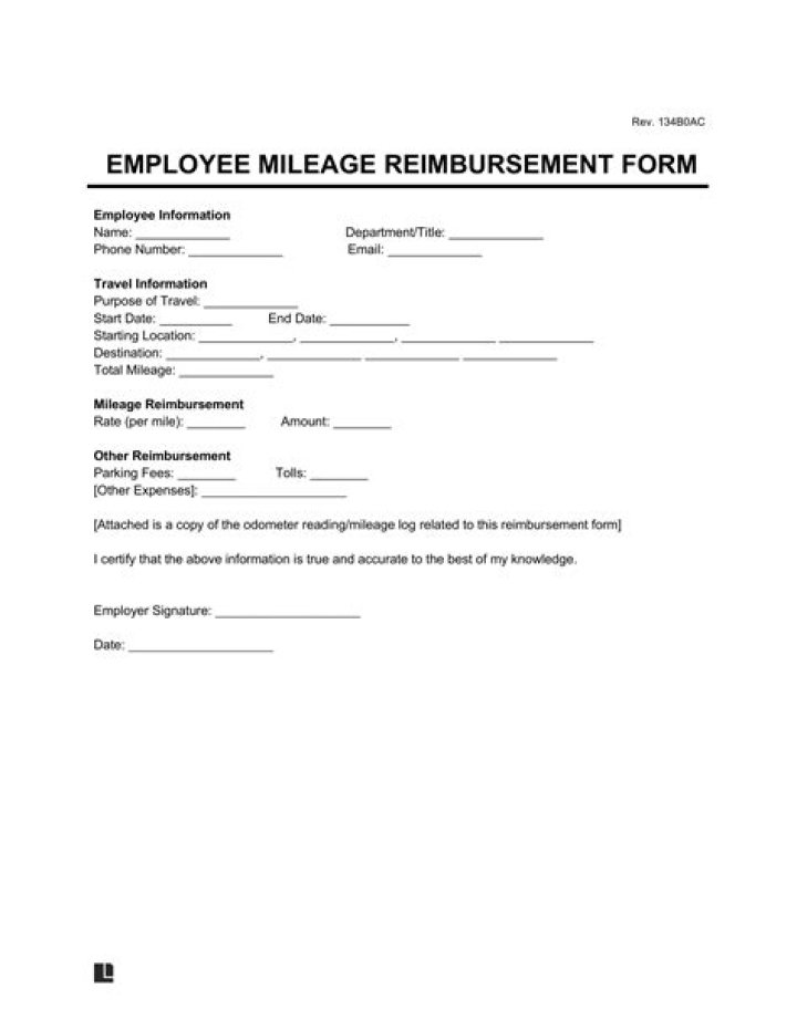 How do employees deal with mileage reimbursement?
