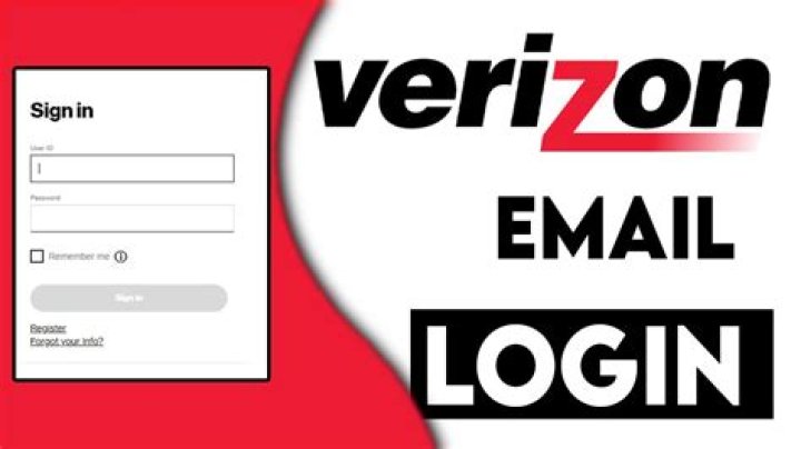 How do I access my Verizon net email account?