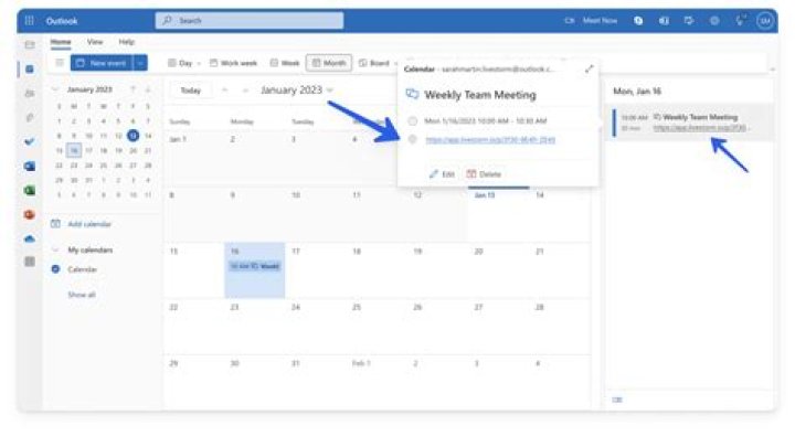 How do I add an event to my calendar for a year?