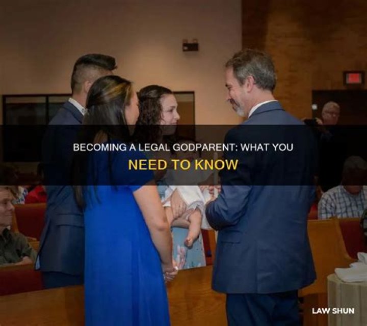 How do I become a legal godparent?