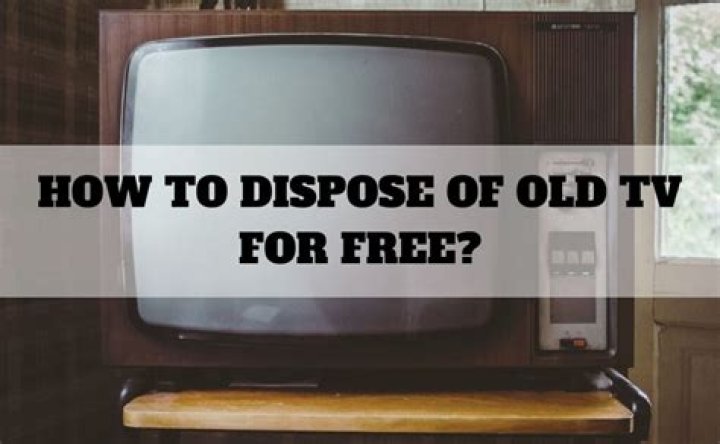 How do I dispose of a Sony TV?