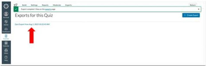 How do I export and import Quizzes in Canvas?