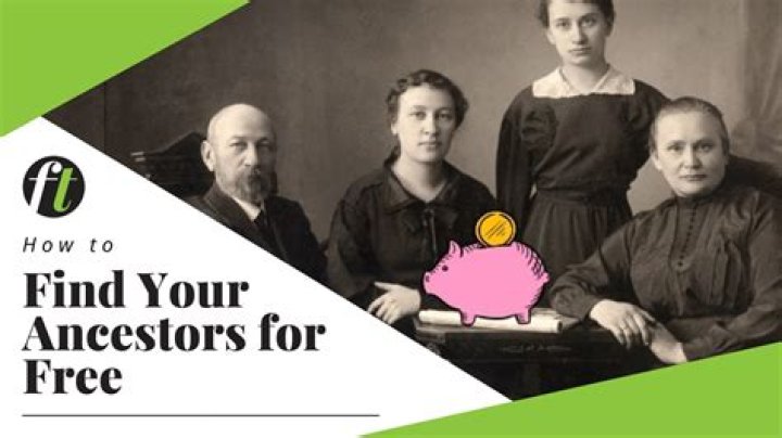 How do I find ancestors without paying?