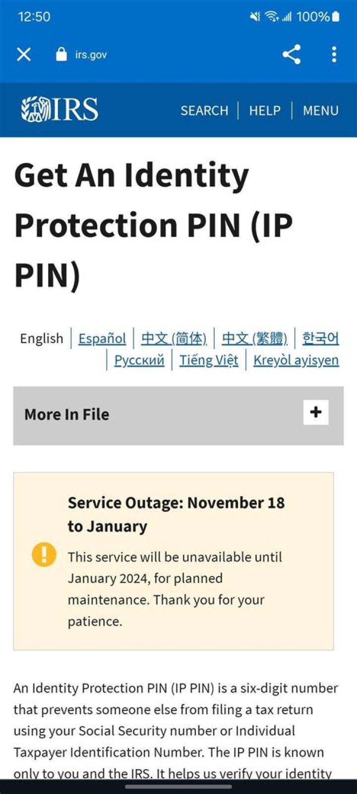 How do I find my 10 digit IRS PIN?