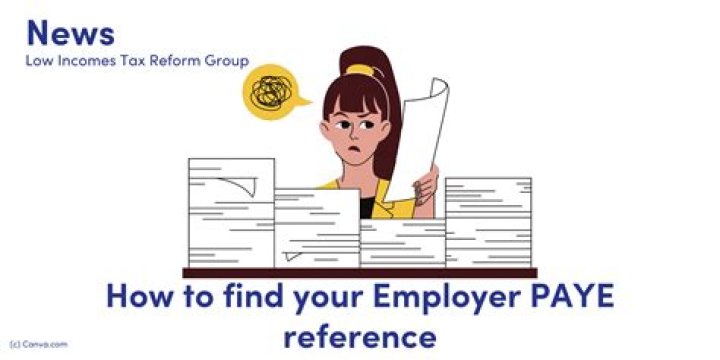 How do I find my Employer PAYE reference?