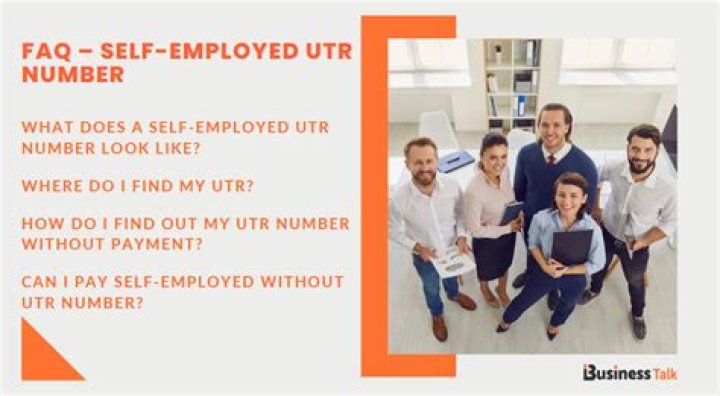 How do I find my UTR number self employed?