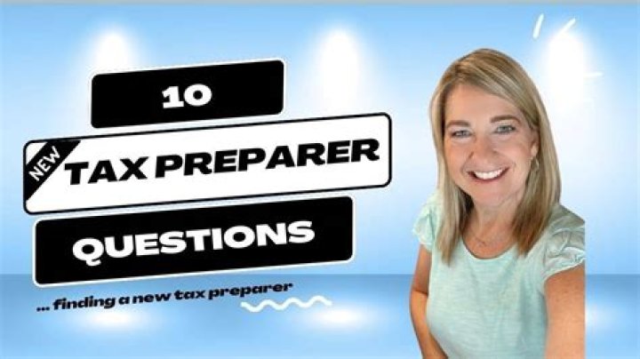 How do I find the right tax preparer?
