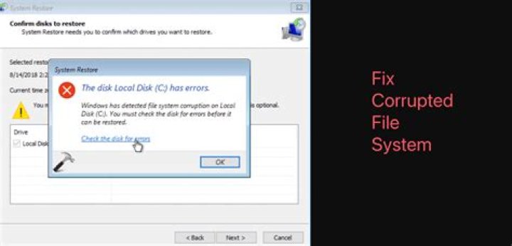 How do I fix a file error has occurred?
