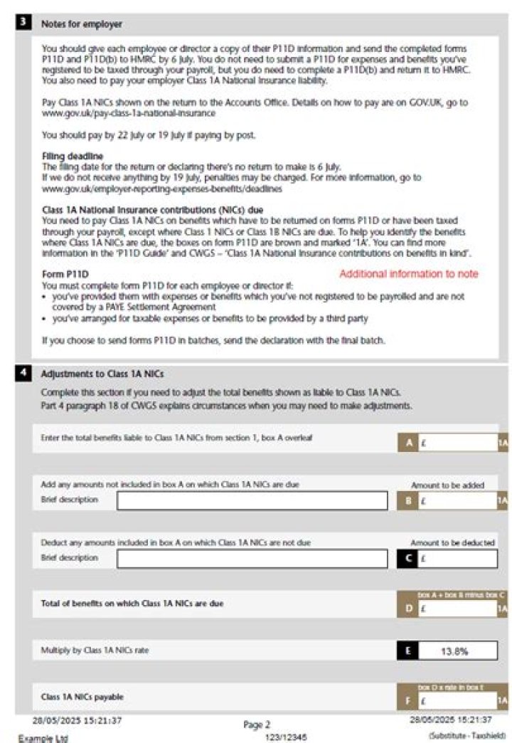How do I get a P11D from a previous employer?